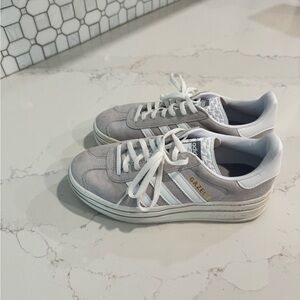 Adidas Gazelle Bold | Grey White | Size 6.5